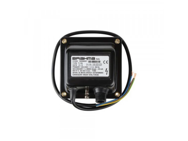 Трансформатор розжига Brahma T11/N (15099001) для газовых и дизельных горелок, 9 кВ, 240 ВА