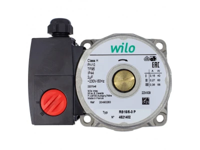 Циркуляционный насос Wilo RS 15/5-3 (артикул: 4512453) - для систем отопления, 30 мм крыльчатка