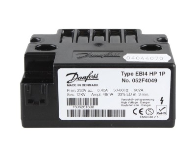 Трансформатор розжига Danfoss EBI4 HP 1P 052F4049