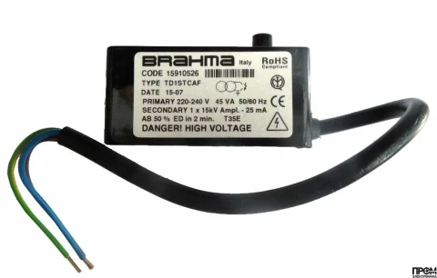 Трансформатор розжига Brahma TD1STCAF 15910526