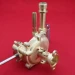 Водяной блок для газовых колонок 12-16 л, фланец, мембрана 73 мм (Артикул: 20565)