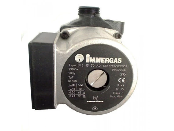 Циркуляционный насос Grundfos UPS 15-50 для котлов Immergas (Mini, Star, Star23 кВт) - Артикул 1.016654