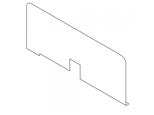 Панель облицовки нижняя Protherm 0020035541, белая