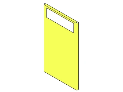 Передняя панель для котлов Fondital, 60/100 кВт, артикул 6PANNELL53